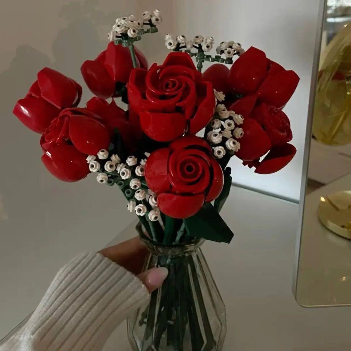 Bouquet lego de roses LUXURY FLOWERS