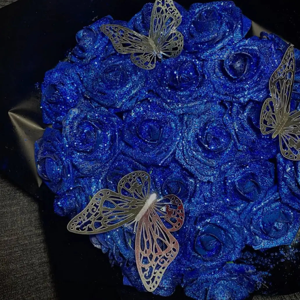 Bouquet roses artificiel LUXURY FLOWERS