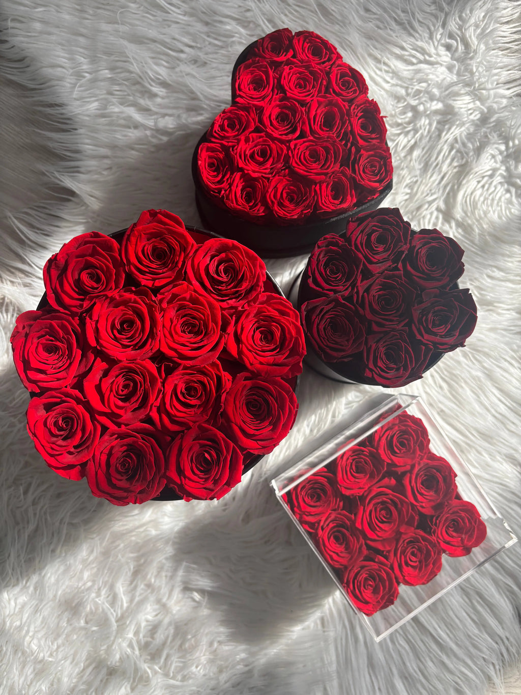 Flower Box /Boîte de roses éternelle LUXURY FLOWERS